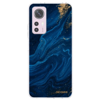 Picasee Xiaomi 12 Hülle - Transparentes Silikon - Blue