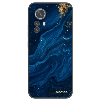 Picasee Xiaomi 12 Pro Hülle - Schwarzes Silikon - Blue