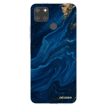 Picasee Realme C21Y Hülle - Transparentes Silikon - Blue