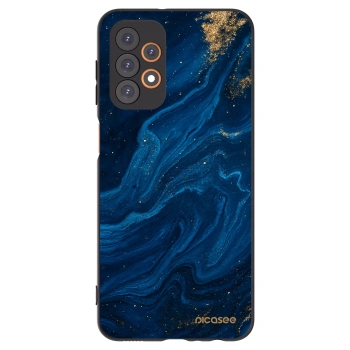 Picasee Samsung Galaxy A23 A236B 5G Hülle - Schwarzes Silikon - Blue