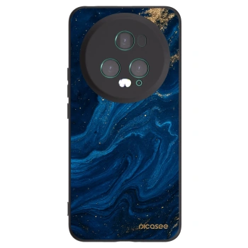 Picasee Honor Magic5 Pro Hülle - Schwarzes Silikon - Blue
