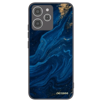 Picasee Xiaomi Redmi 12 4G Hülle - Schwarzes Silikon - Blue