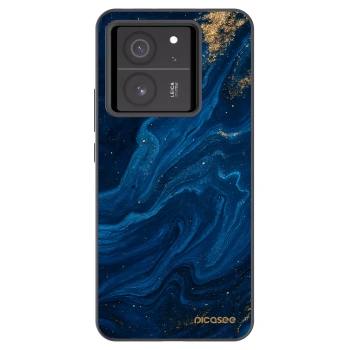 Picasee Xiaomi 13T Hülle - Schwarzes Silikon - Blue