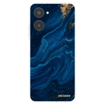 Picasee Realme 10 4G Hülle - Transparentes Silikon - Blue