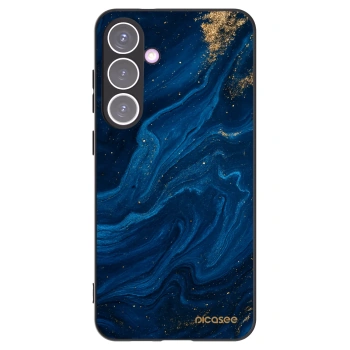 Picasee Samsung Galaxy S24+ S926B 5G Hülle - Schwarzes Silikon - Blue