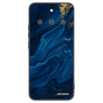 Picasee Realme 11 Pro+ Hülle - Schwarzes Silikon - Blue