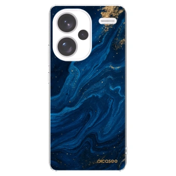Picasee Xiaomi Redmi Note 13 Pro+ 5G Hülle - Transparentes Silikon - Blue