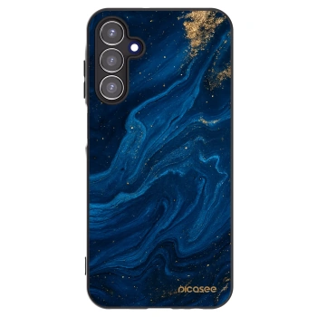 Picasee Samsung Galaxy A15 A155F 4G Hülle - Schwarzes Silikon - Blue