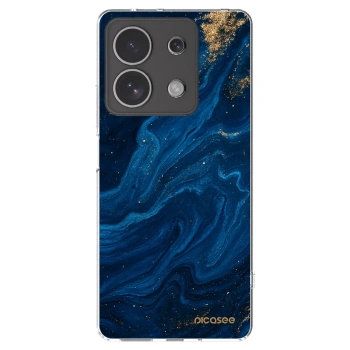 Picasee Xiaomi Redmi Note 13 4G Hülle - Transparentes Silikon - Blue
