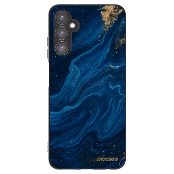 Picasee Samsung Galaxy A05s A057G Hülle - Schwarzes Silikon - Blue
