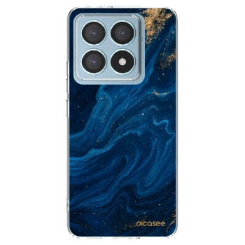 Picasee Xiaomi 14T Pro Hülle - Transparentes Silikon - Blue