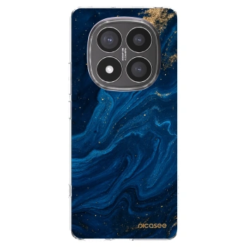 Picasee Xiaomi Redmi Note 14 Pro+ 5G Hülle - Transparentes Silikon - Blue