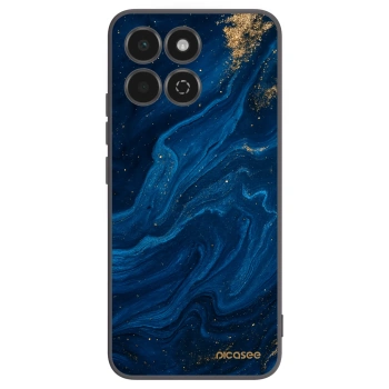 Picasee Honor 200 Smart 5G Hülle - Schwarzes Silikon - Blue