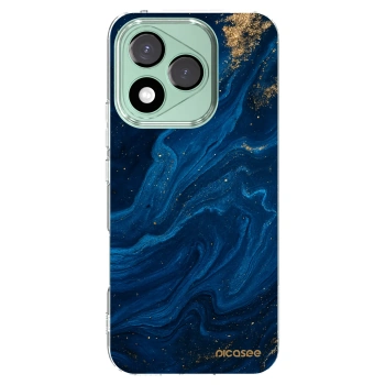 Picasee Honor 400 Lite 5G Hülle - Transparentes Silikon - Blue