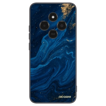 Picasee Xiaomi Poco C75 Hülle - Schwarzes Silikon - Blue