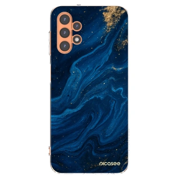 Picasee Samsung Galaxy A13 5G Hülle - Transparentes Silikon - Blue