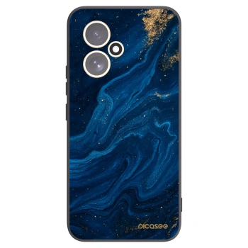 Picasee Honor 400 5G Hülle - Schwarzes Silikon - Blue