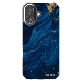 Picasee Apple iPhone 17 Hülle - Transparentes Silikon - Blue
