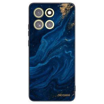 Picasee Motorola Moto G86 5G Hülle - Schwarzes Silikon - Blue