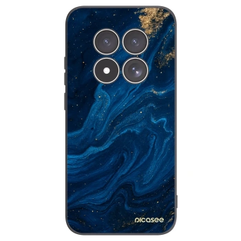 Picasee Xiaomi Redmi Note 15 Pro 4G Hülle - Schwarzes Silikon - Blue