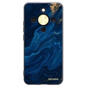 Picasee Honor Magic8 Lite 5G Hülle - Schwarzes Silikon - Blue