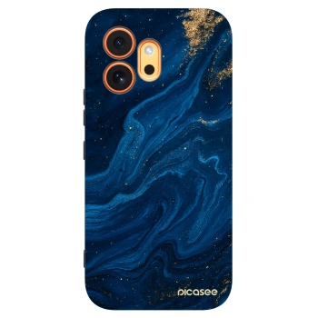 Picasee Honor 600 Hülle - Schwarzes Silikon - Blue