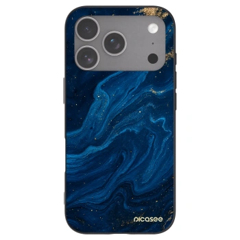 Picasee Apple iPhone 18 Pro Hülle - Schwarzes Silikon - Blue