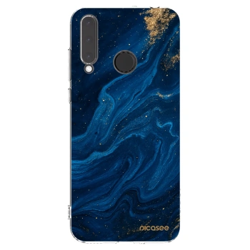 Picasee Honor 20 Lite Hülle - Transparentes Silikon - Blue