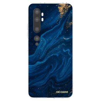 Picasee Xiaomi Mi Note 10 (Pro) Hülle - Transparentes Silikon - Blue