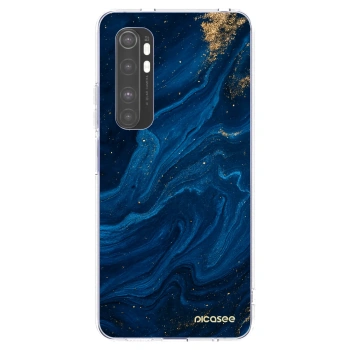 Picasee Xiaomi Mi Note 10 Lite Hülle - Transparentes Silikon - Blue