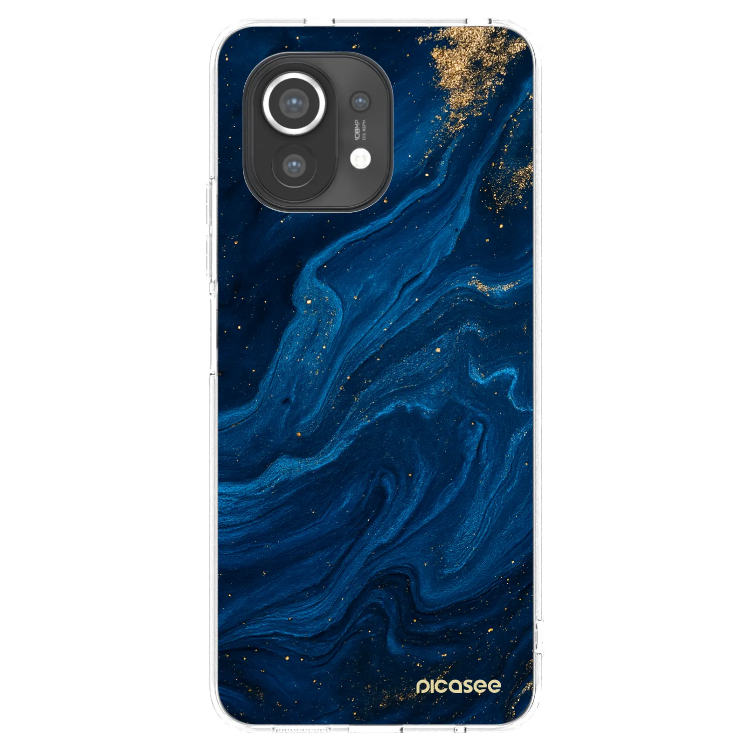 Picasee Xiaomi Mi 11 Hülle - Transparentes Silikon - Blue