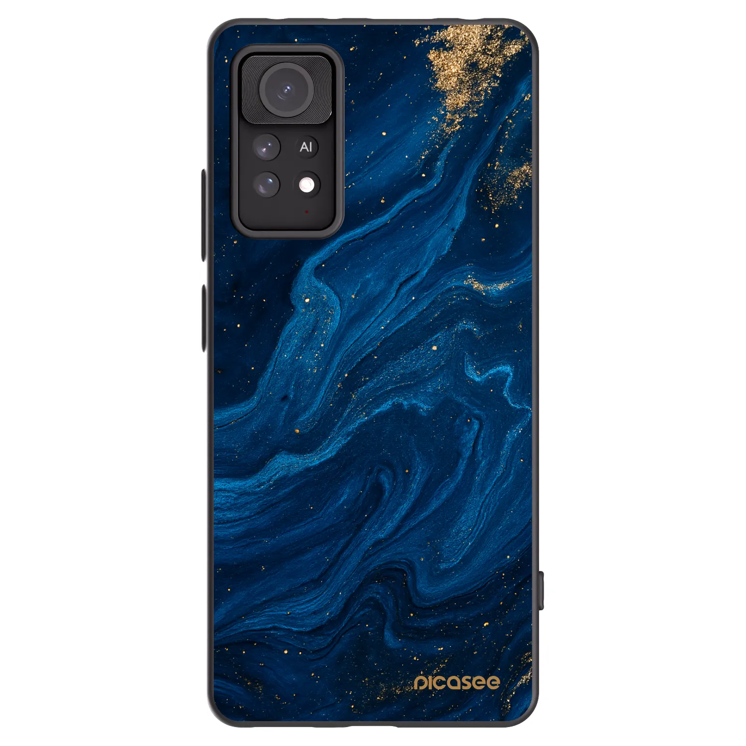 Picasee Xiaomi Redmi Note 11 Pro 5G Hülle - Schwarzes Silikon - Blue