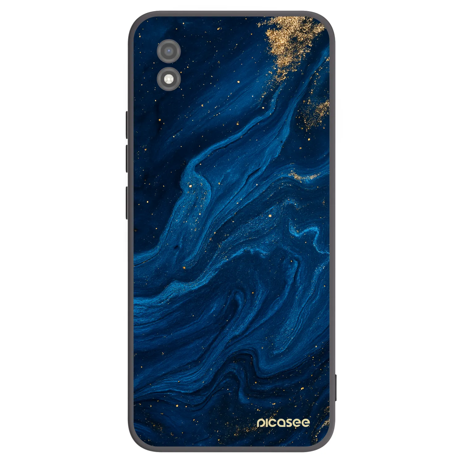 Picasee Realme C11 (2021) Hülle - Schwarzes Silikon - Blue