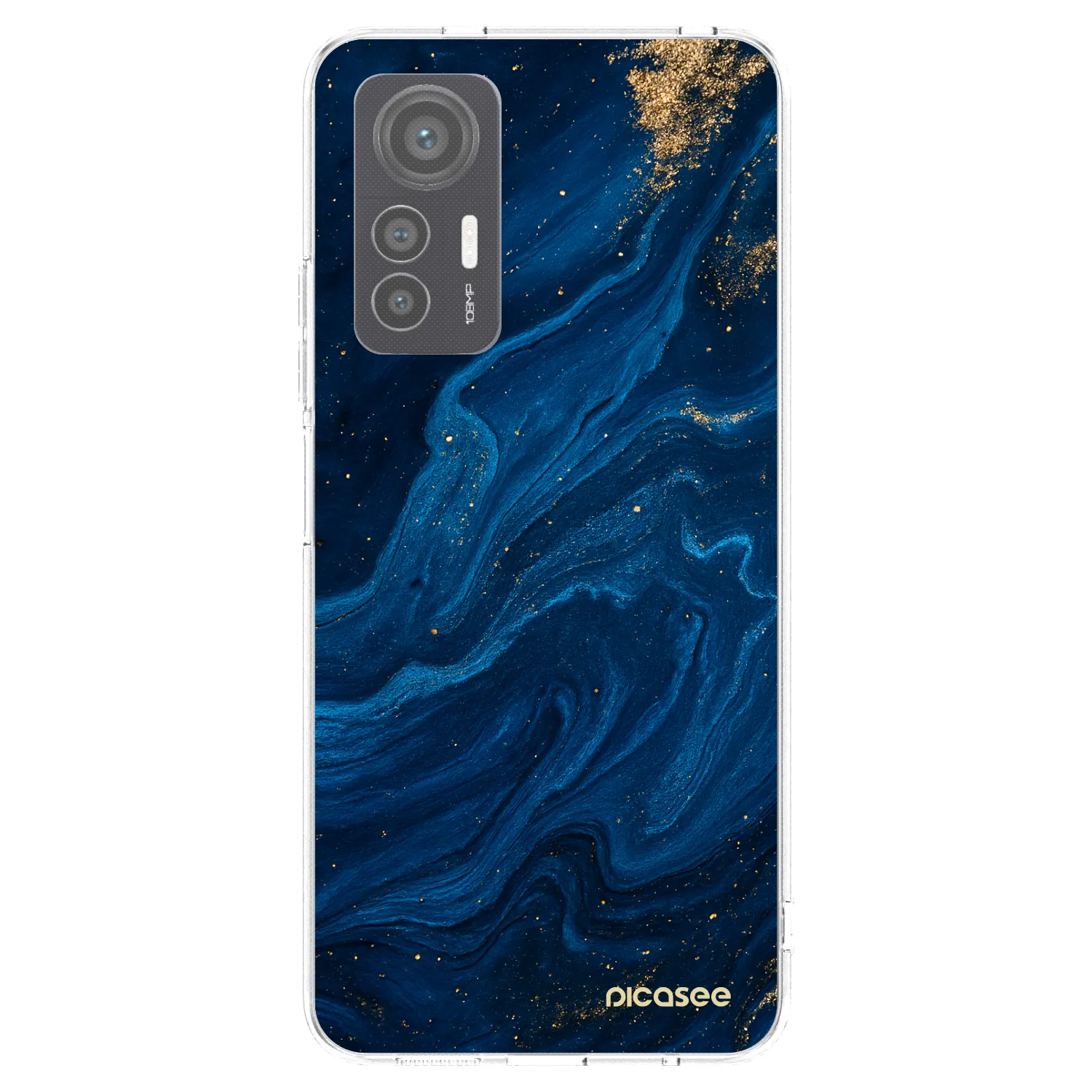 Picasee Xiaomi 12 Lite Hülle - Transparentes Silikon - Blue