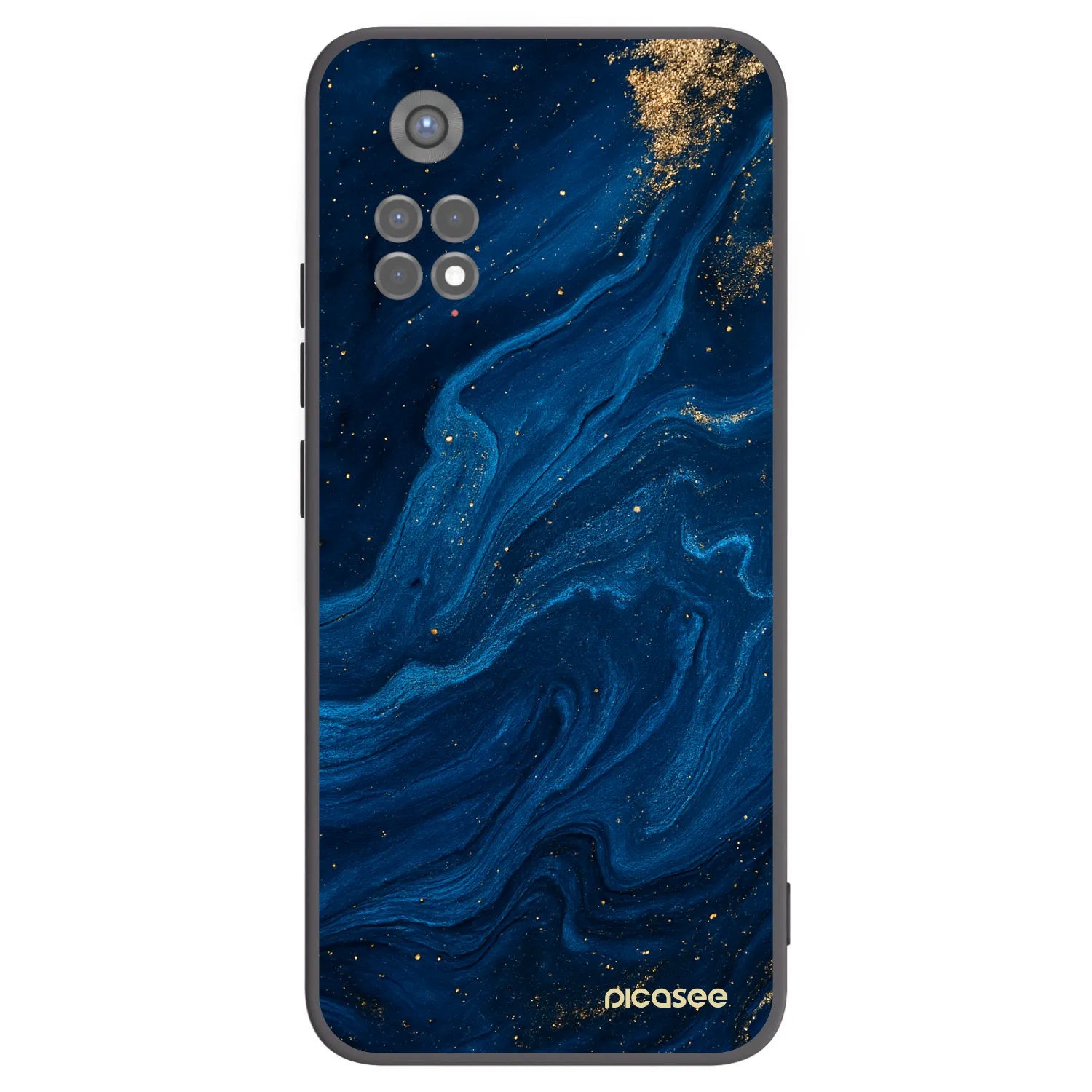 Picasee Xiaomi Redmi Note 11S 5G Hülle - Schwarzes Silikon - Blue