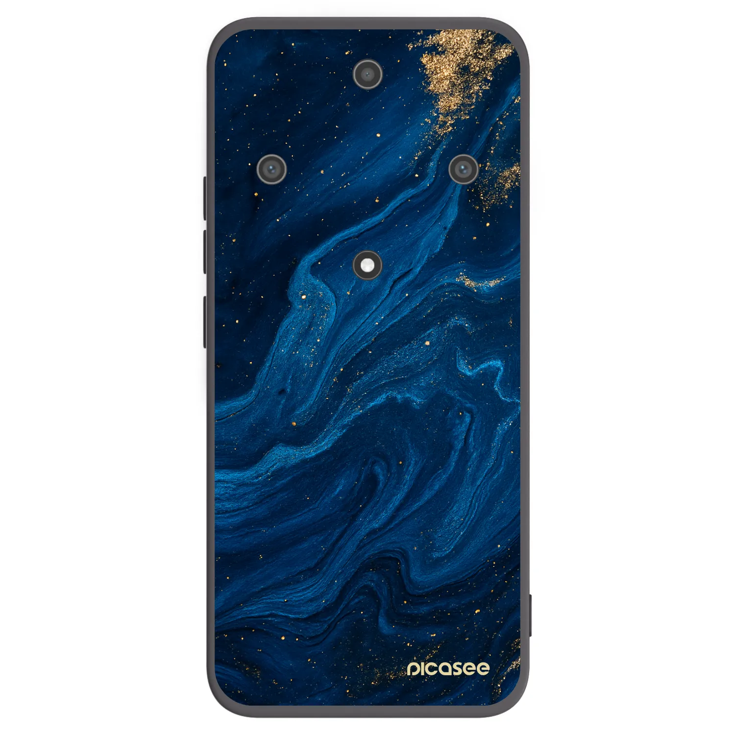 Picasee Honor Magic5 Lite 5G Hülle - Schwarzes Silikon - Blue