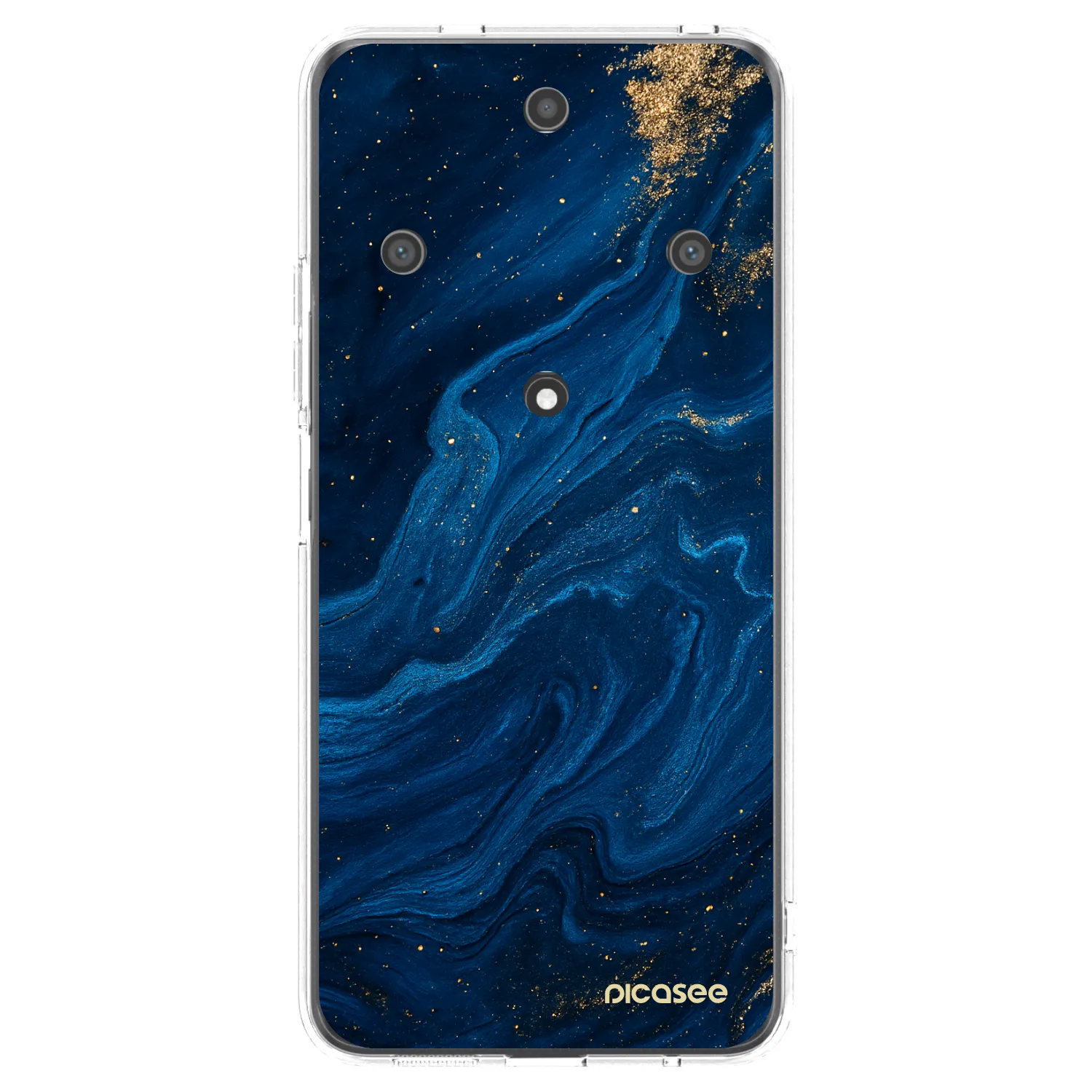 Picasee Honor Magic5 Lite 5G Hülle - Transparentes Silikon - Blue