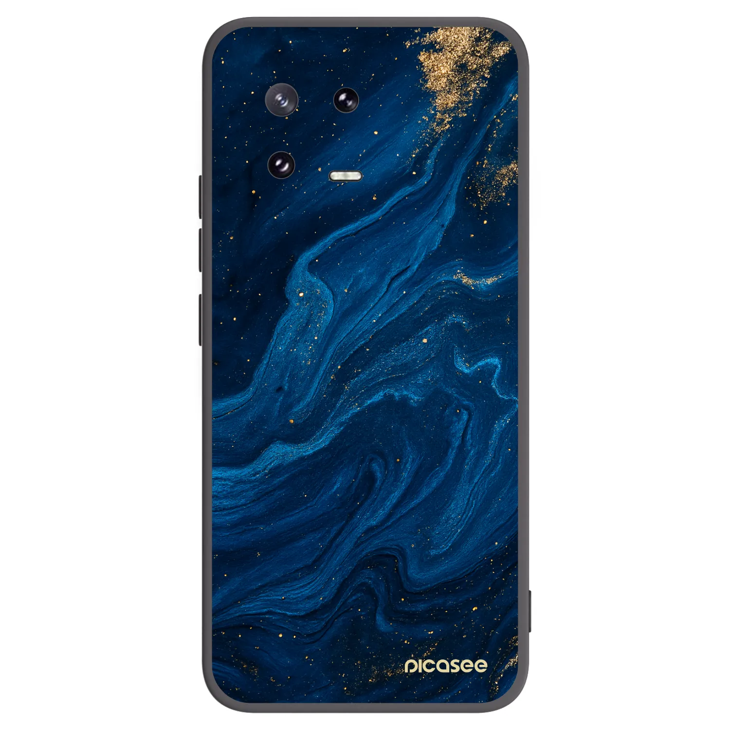Picasee Xiaomi 13 Pro Hülle - Schwarzes Silikon - Blue