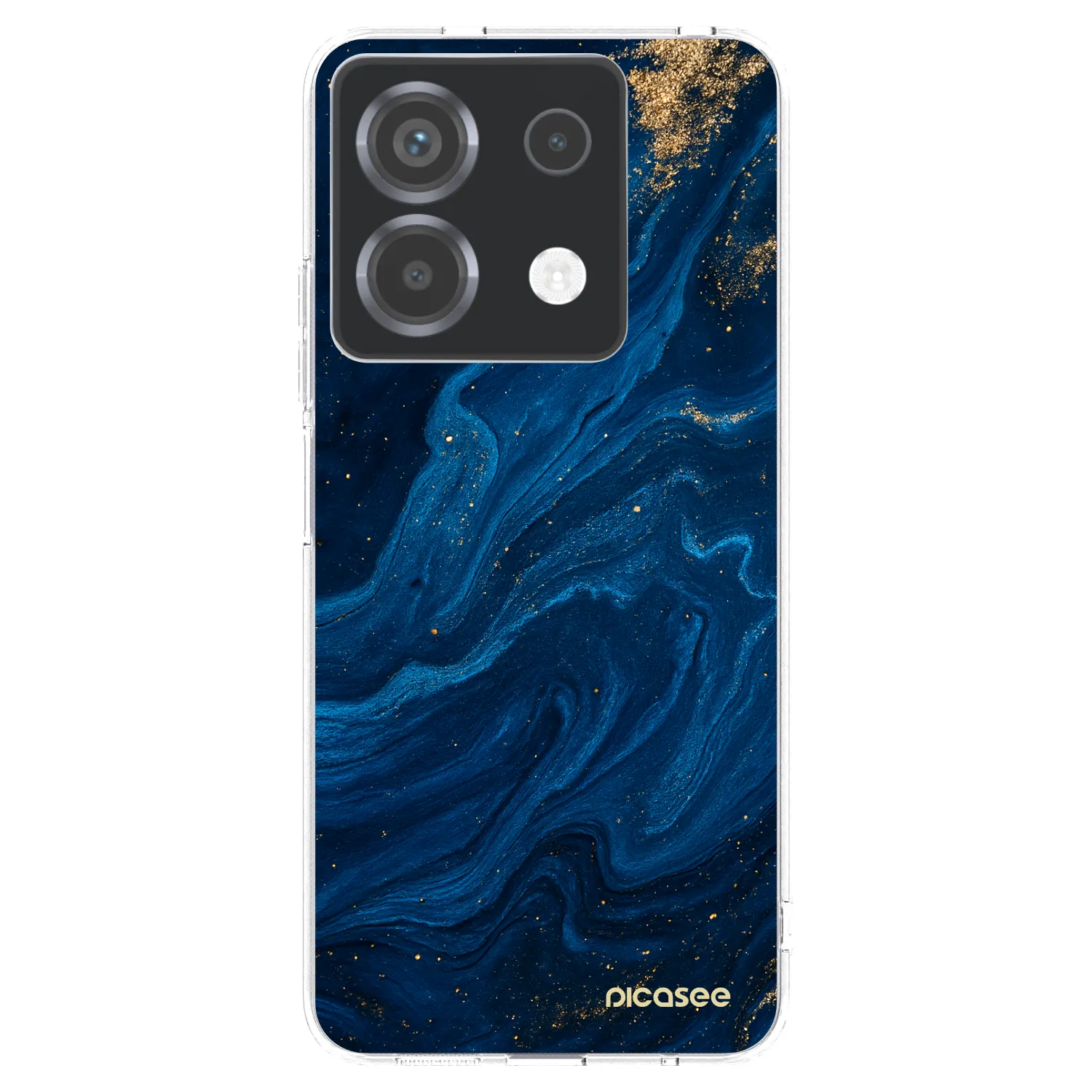 Picasee Xiaomi Poco X6 Hülle - Transparentes Silikon - Blue