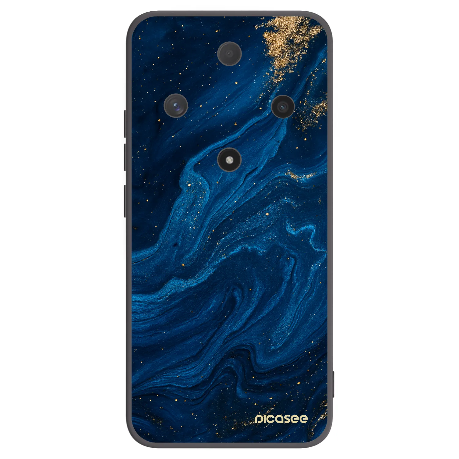 Picasee Honor Magic6 Lite 5G Hülle - Schwarzes Silikon - Blue