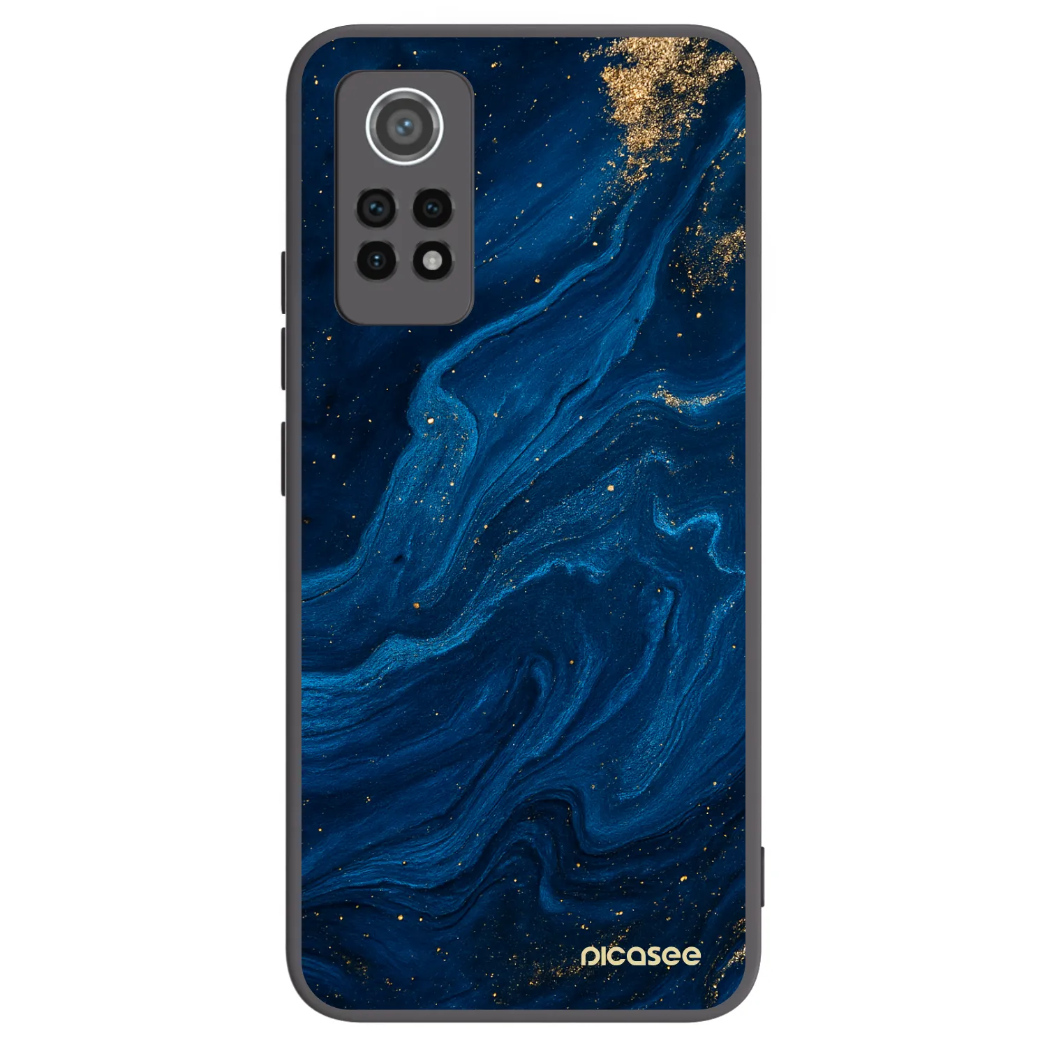 Picasee Xiaomi Redmi Note 12 Pro 4G Hülle - Schwarzes Silikon - Blue