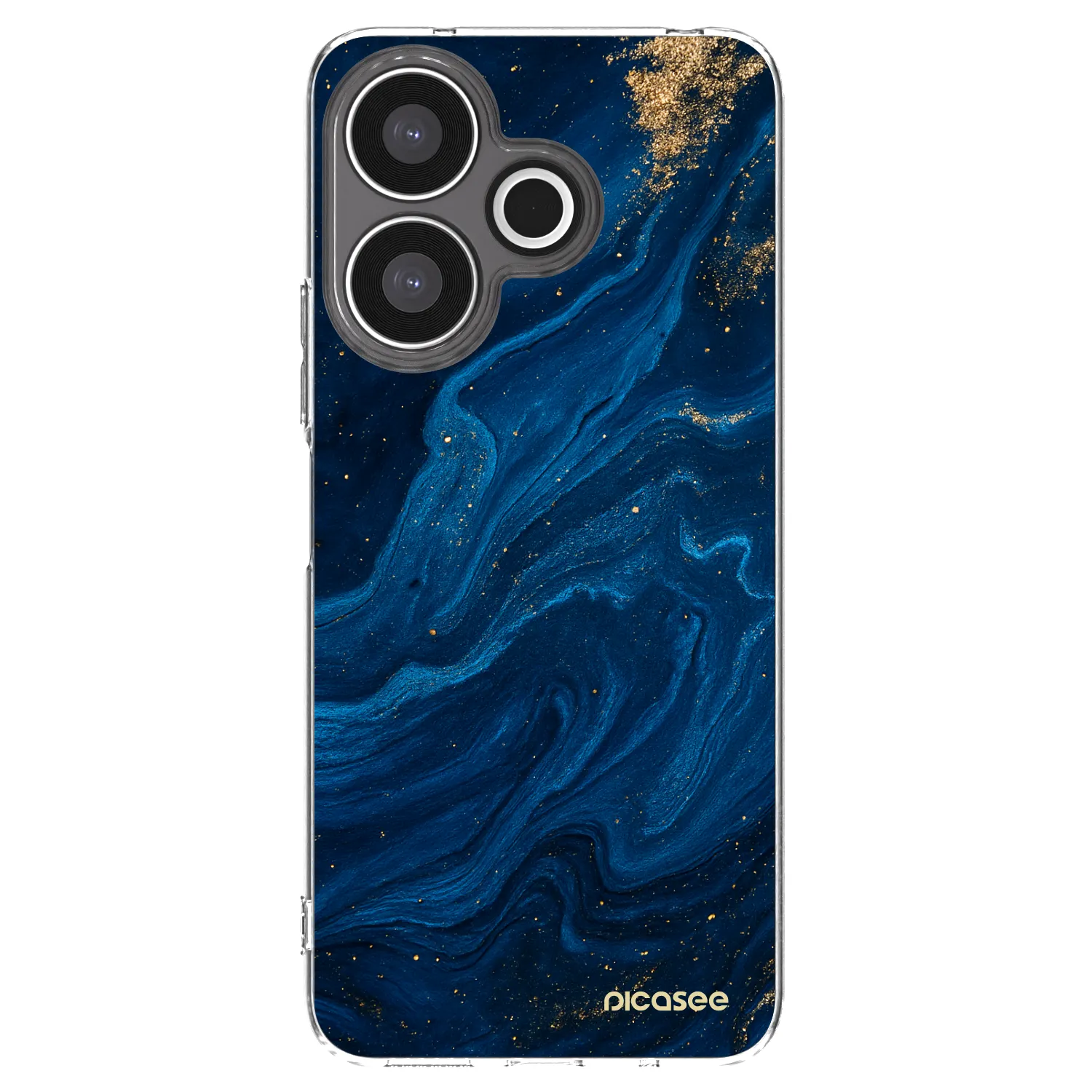 Picasee Xiaomi Redmi 13 4G Hülle - Transparentes Silikon - Blue