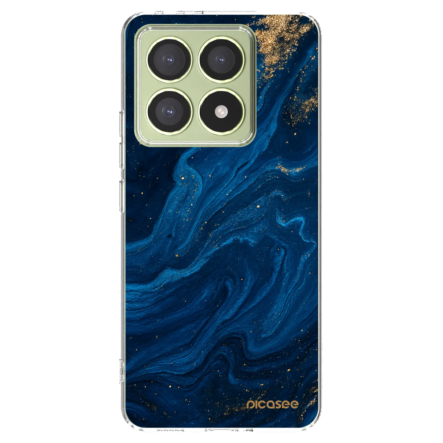 Picasee Xiaomi 14T Hülle - Transparentes Silikon - Blue