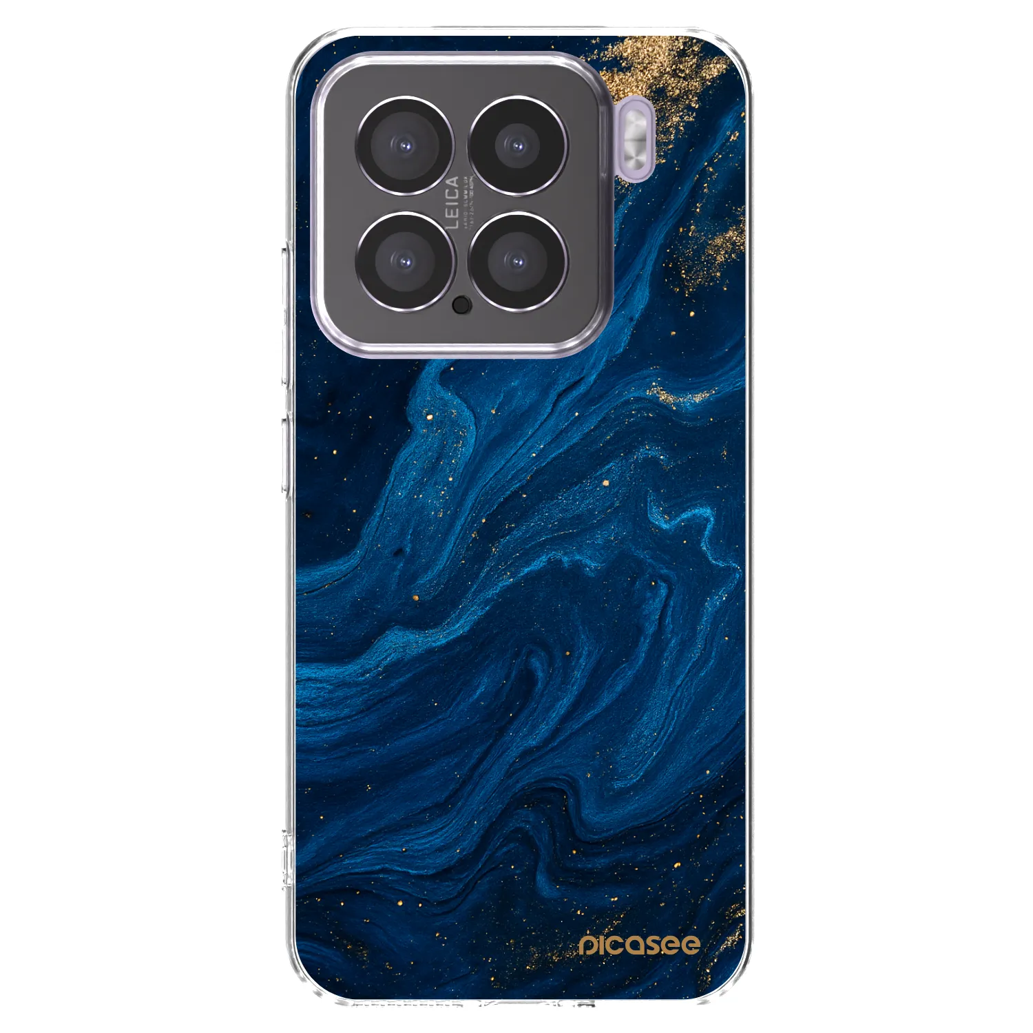 Picasee Xiaomi 15 Hülle - Transparentes Silikon - Blue