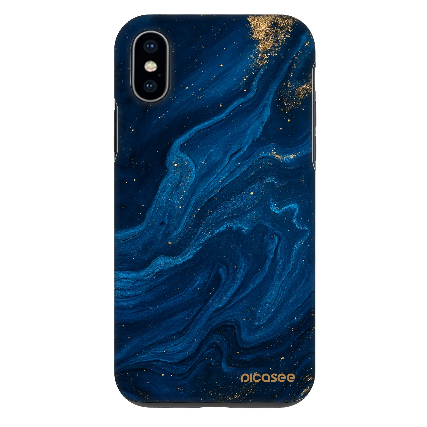 Picasee Fashion Case für Apple iPhone X/XS - Blue