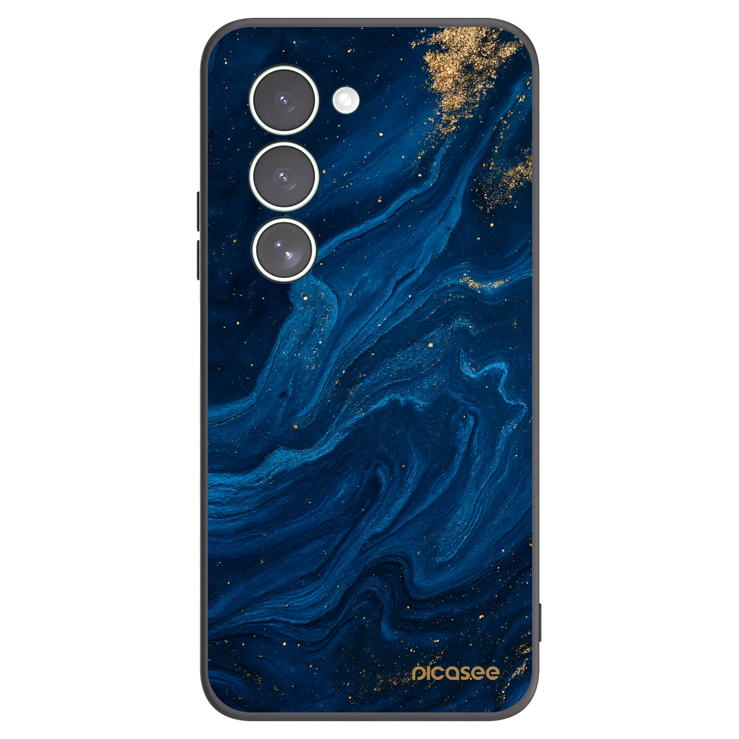 Picasee Xiaomi Redmi 15 5G Hülle - Schwarzes Silikon - Blue