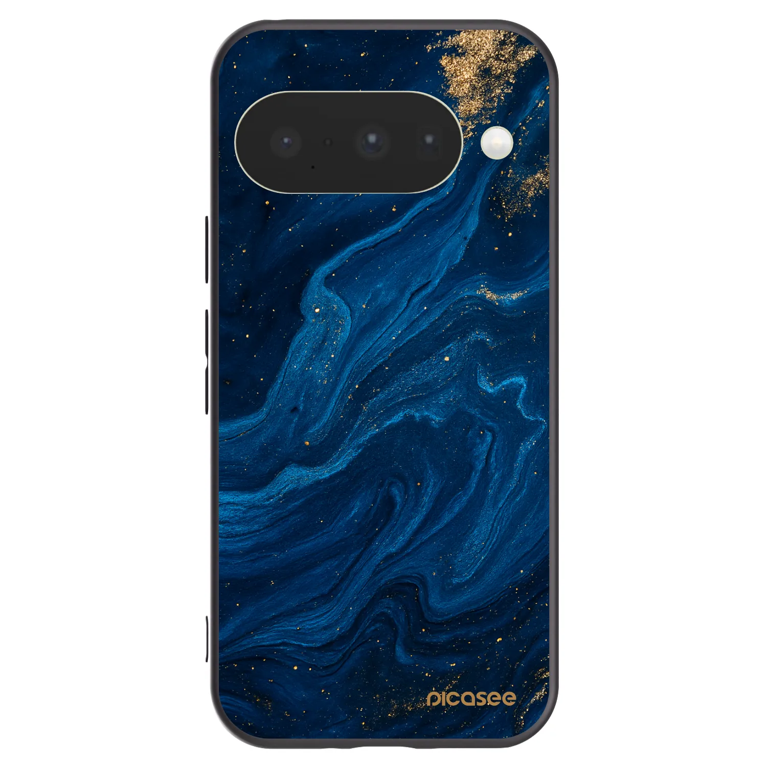 Picasee Google Pixel 10 Hülle - Schwarzes Silikon - Blue