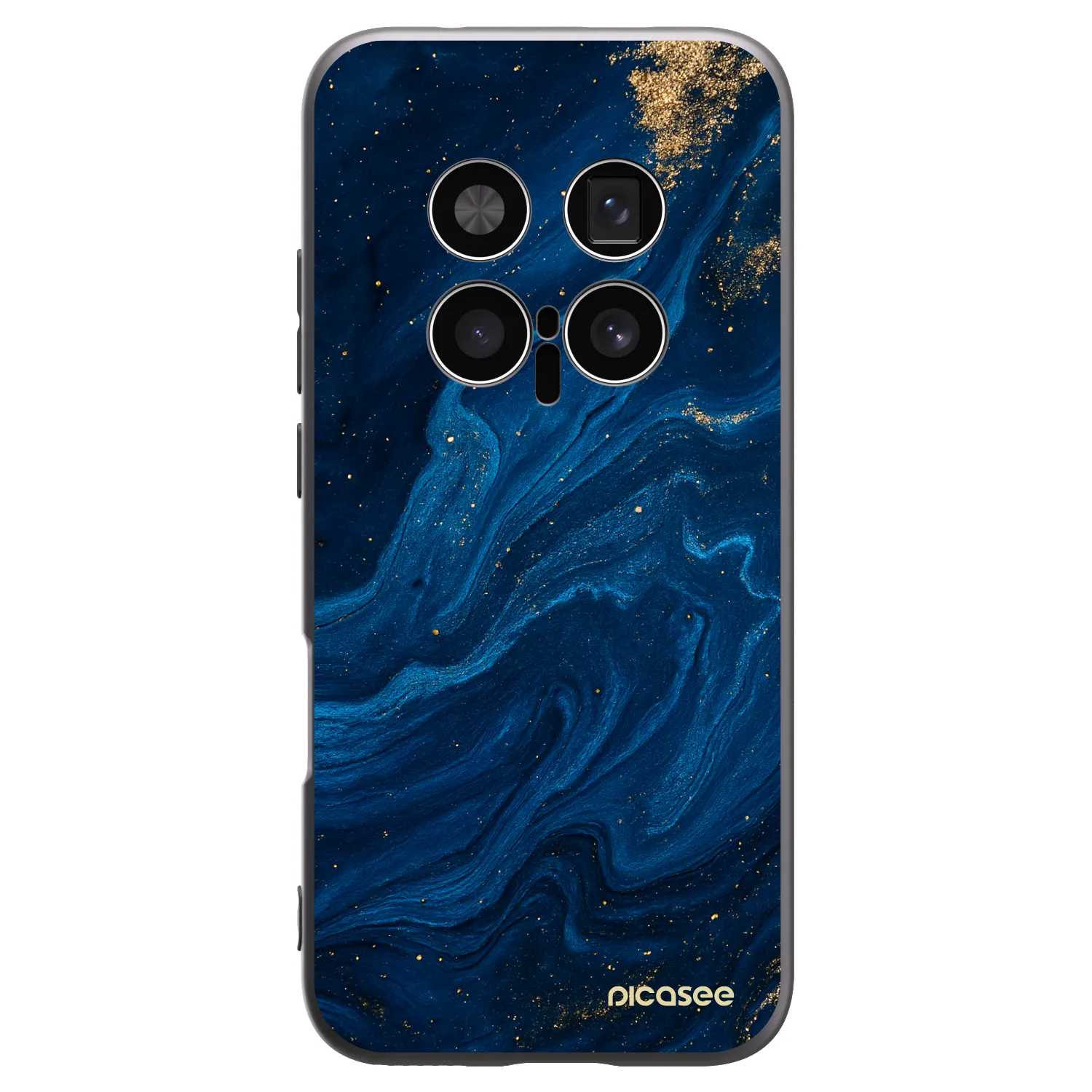 Picasee Honor Magic8 Pro 5G Hülle - Schwarzes Silikon - Blue