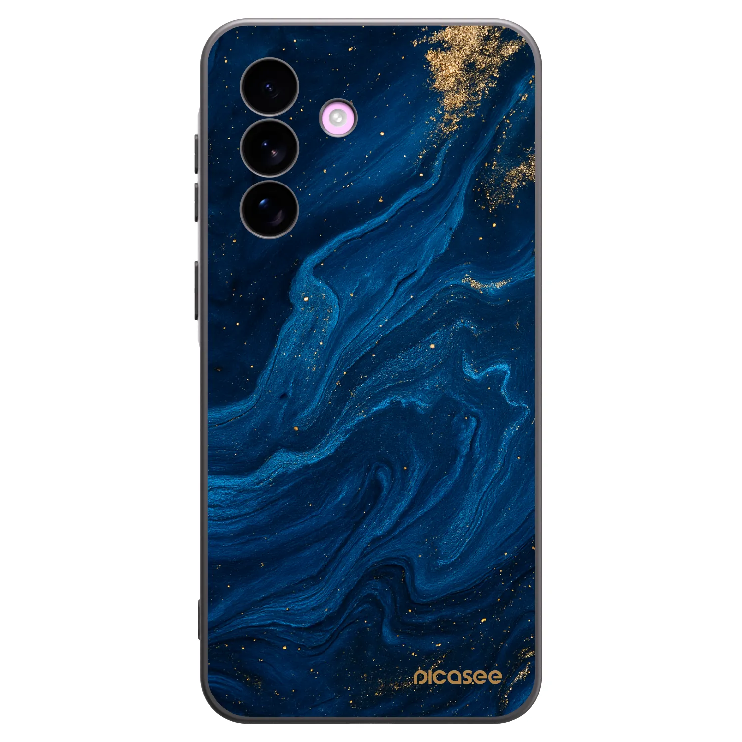 Picasee Samsung Galaxy A57 5G Hülle - Schwarzes Silikon - Blue