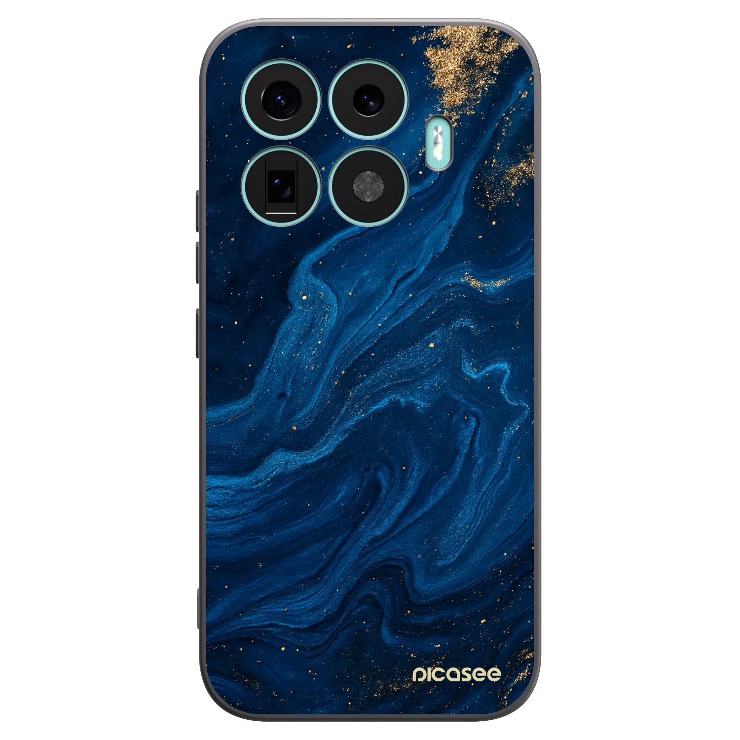 Picasee Xiaomi 17T Hülle - Schwarzes Silikon - Blue